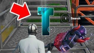 Search The Hidden letter T in Fortnite Chapter 2 Season 11