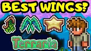 BEST AND EASIEST WINGS Terraria Wings Guide Best Wing Progression Guide for Terraria Journeys End