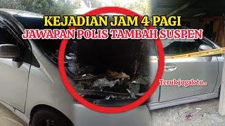 KERETA BAWAH GARAJ MEL3TVP WANITA BUNTU FIKIR PUNCA KEJADIAN.. KEJADIAN JAM 4 PAGI