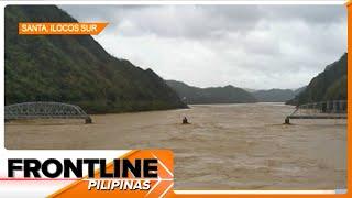 Quirino Bridge sa Ilocos Sur nasira sa lakas ng agos ng tubig sa ilog  Frontline Pilipinas