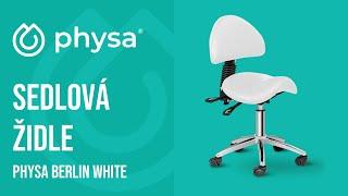 Sedlová židle Physa BERLIN WHITE  Představení produktu 10040178
