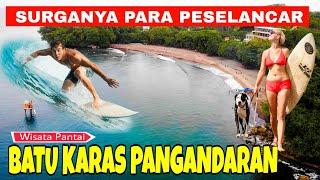 Wisata Pantai Batu Karas Pangandaran  Surganya Para Peselancar