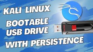 Make a Kali Linux Live Bootable USB with persistence 2023 tutorial
