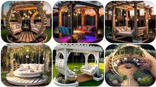 Trending 2023 pallet swing set ideaslatest wooden swing and sofa swing ideas at home garden