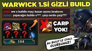 ÇARP ALMADAN ORMAN DÖNEN EFSANE  GİZLİ BUILD WARWICK 1.SİNDEN GİZLİ BUILD