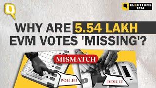 EVM Data Mismatch 554598 Votes Discarded across 362 Lok Sabha Seats  2024 Lok Sabha Elections