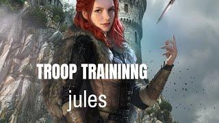 Troop Training  Jules  King Of Avalon