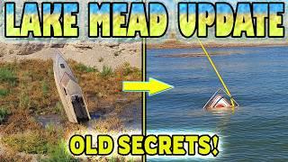 Lake Mead UPDATE Boat Fires & Boat Wrecks EMERGE Hoover Dam Water Level Report #2024 #water #update