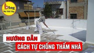 Kinh nghiệm chống thấm sân thượng đơn gián mà hiệu quả