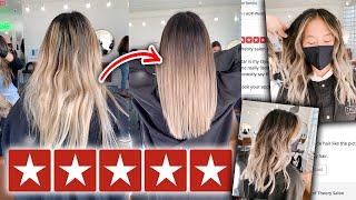 I WENT TO THE BEST REVIEWED HAIR SALON IN MY CITY *5 STARS* Theory Salon Orlando