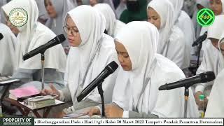 SYAIR RAMADHAN TAJALLA SANTRIWATI KELAS III ULYA ANGKATAN KE - 108  PON - PES DARUSSALAM MARTAPURA