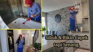 Rutinitas Ibu Rumah Tangga Tiap Hari Serasa Hari Buruh.Bersihkan Dapur Dan Nyuci.