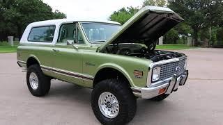 1972 Chevy K-5 Blazer LS 6.0 Vintage AC 4 speed automatic 35 tires