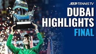 Djokovic captures a fifth Dubai title  Dubai 2020 Final Highlights