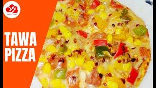 Tawa Pizza Recipe  तवा पिज्जा रेसिपी  Pizza at home without oven  Twinkles Kitchen