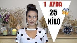 1 AYDA 25 KİLO NASIL VERİLİR?