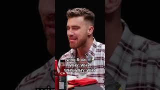 Taylor Swifts boyfriend reacts to every wing on Hot Ones