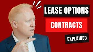 Lease Option Contracts EXPLAINED  What is a Lease Option Agreement Contract?