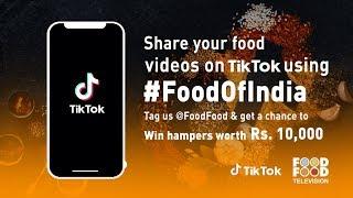 Blindfold  #FoodOfIndia Challenge on Tik Tok
