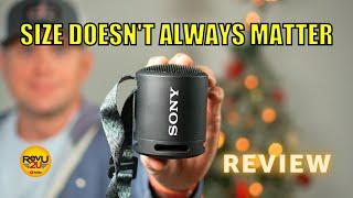 Small Speaker Big Sound Bass The Sony SRS-XB13  REVIEW