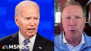 Should Biden step down? Kasich says Democrats are in panic mode after debate