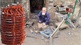 How This Old Man Is Making Pickaxe In a Small Workshop