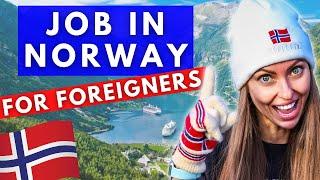 ‼️BEST JOBS IN NORWAY For Foreigners & EXPATS in 2023for some No Norwegian  Basic English Only