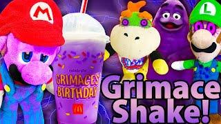 Crazy Mario Bros ÜBERLEBEN SIE DIE GRIMACE SHAKE