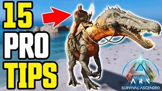 Ark Survival Ascended  15 Tips & Tricks You DIDN’T Know Xbox PS5 & PC
