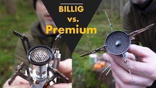 Gaskocher Test  Billig vs. Premium  Soto Windmaster vs. China Gaskartuschenkocher  Campingkocher