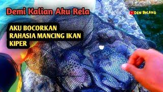 Cara mudah mancing ikan kiper anti ribet