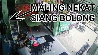 Maling tertangkap CCTV - Depot soto banjar Ngagel Jaya Barat Surabaya