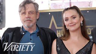 Billie Lourd & Mark Hamill Remember Carrie Fisher at the Hollywood Walk of Fame Ceremony