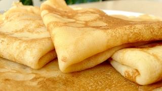 Tasty Crepes Recipe  ENGLISH SUBTITLES