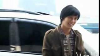 Fancam SS501 Jung Min @ Gimpo Airport Departure to Japan for Kusina Musical 101117