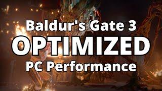 Baldurs Gate 3 PC Optimized Settings and Performance Testing