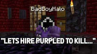 BadBoyHalo hires Purpled to kill someone on Dream SMP for the Red Egg