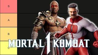 Mortal Kombat 1 Tier List  Thanks for 1000 Subs