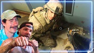 Marines REACT to HUNTING PARTY from Call of Duty Modern Warfare  Experts React