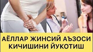 ЖИНСИЙ АЪЗО КИЧИШИНИ ДАРХОЛ ЙУКОТИНГ