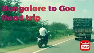 Bangalore to Goa road trip 2022 alto 800 drive night drive
