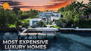 3 HOUR TOUR OF THE MOST EXPENSIVE LUXURY HOMES YOUVE EVER SEEN  LUXURY HOME TOUR 2024