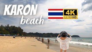 Karon beach walking tour  Phuket Thailand  February 2023