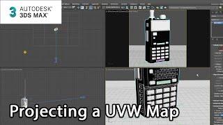 Product Visualization in 3ds Max Projecting a UVW Map – Lesson 9  15