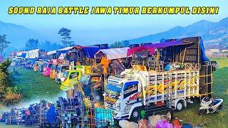 Keren...iring iringan sound system di garis start karnaval tawangsariraja batle jatim kumpul disini