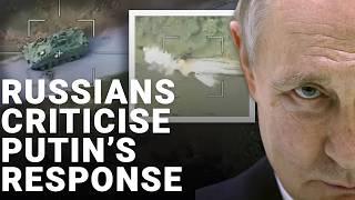 Putin struggles with deep incursion as Kremlin ignored warning signs  Tom Ball