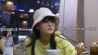 GI-DLE Minnie doing Minnies stuff