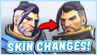 Overwatch Skins you DIDNT KNOW Changed