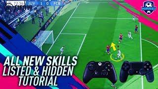 FIFA 19 ALL NEW SKILLS TUTORIAL - LEARN ALL NEW 10 TRICKS & MOVES