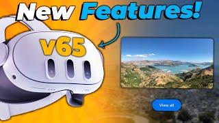 New Quest v65 Features Vision Pro 2 Sales VR Games & Tons More